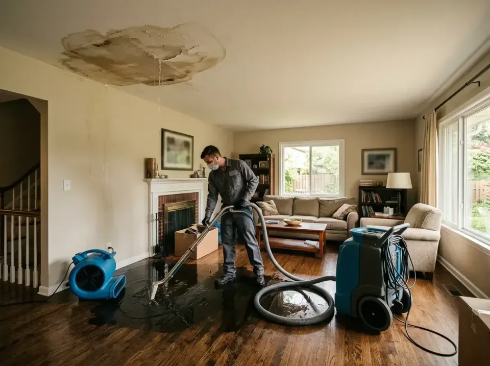 attic-pipe-burst-ceiling-drip-008 — frequently asked questions, Water Damage Restoration & Carpet Care in Cohoes, NY